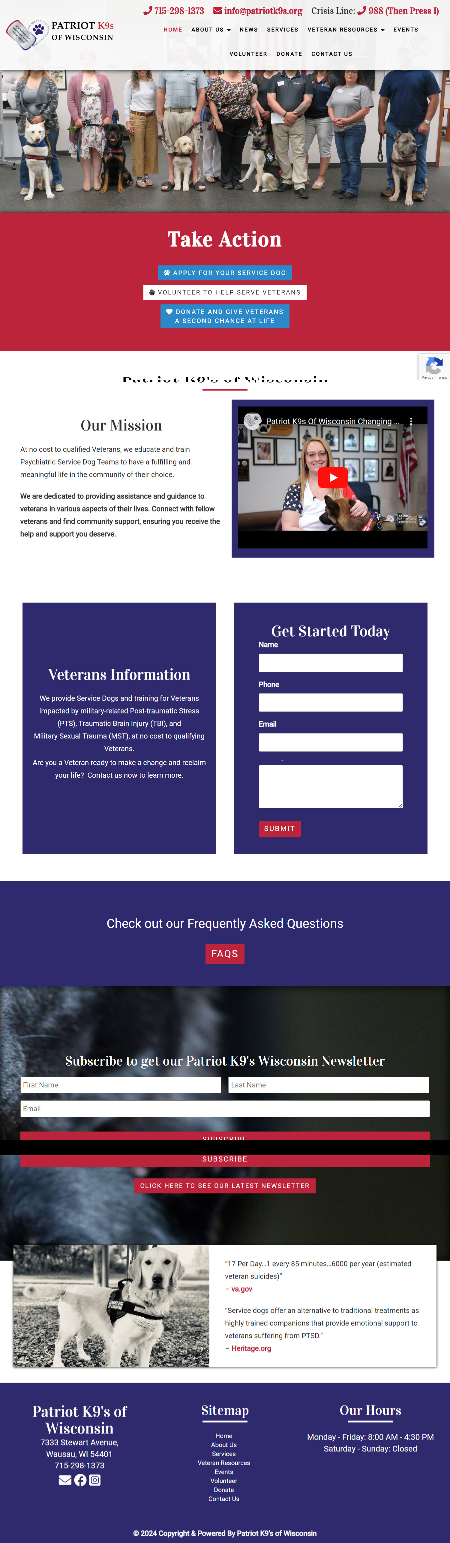 Patriot K9's of Wisconsin